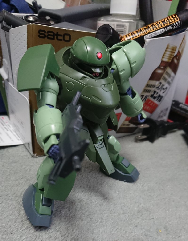 ブルード「ギャラルホルン製の新品に換装してくれてありがとな。」
整備兵「グレイズのものは最も信頼性のあるものですから。」
クリート「………さっきまで散々彼のことを馬鹿にしていた奴が………」