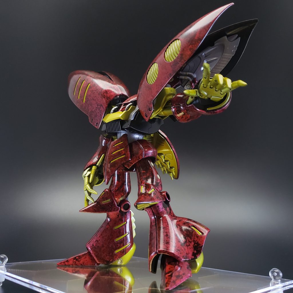 HG キュベレイmk-II (プルツー機)–5枚目/制作者：玖辺澪