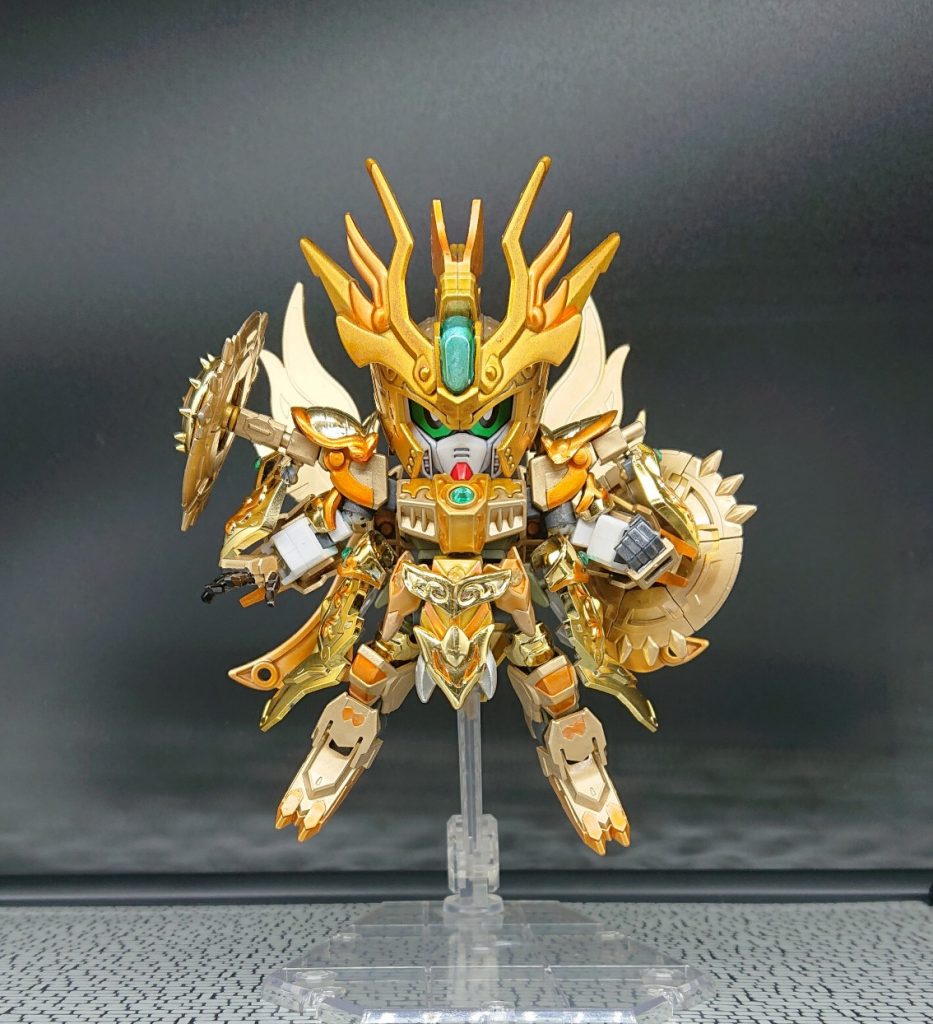 最後は正面から✨
聖闘士星矢とSDガンダムのコラボですが、どちらも子供の頃大流行した世代なので、作っててとても楽しかったです。
最後まで見て頂きありがとうございました。
皆様の感想お待ちしていますm(__)m
次回を待て!٩( ᐛ )وオー!