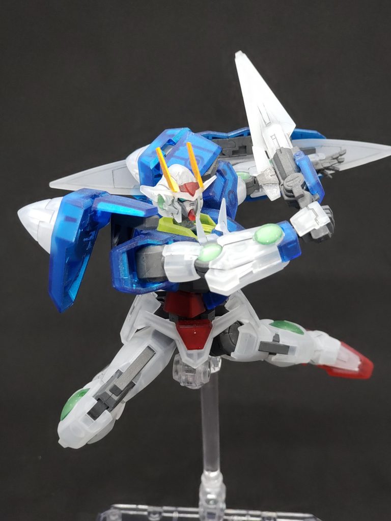 HG ダブルオーガンダム/ダブルオーライザー–2枚目/制作者：はんしん