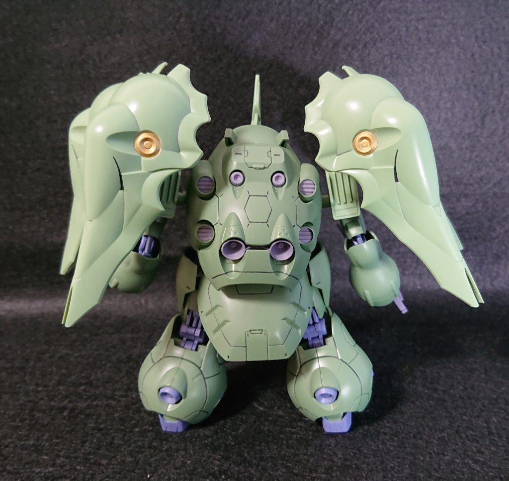 たくましい背中。