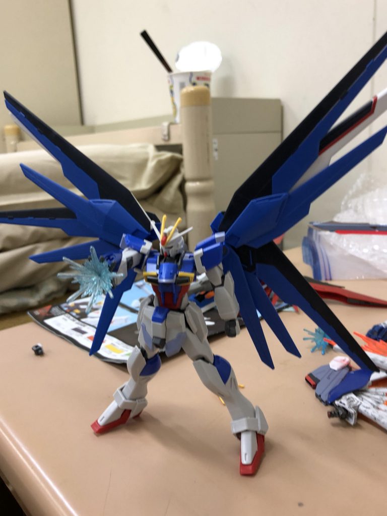 パルマフィオキーナで攻撃するシルエットフリーダム!