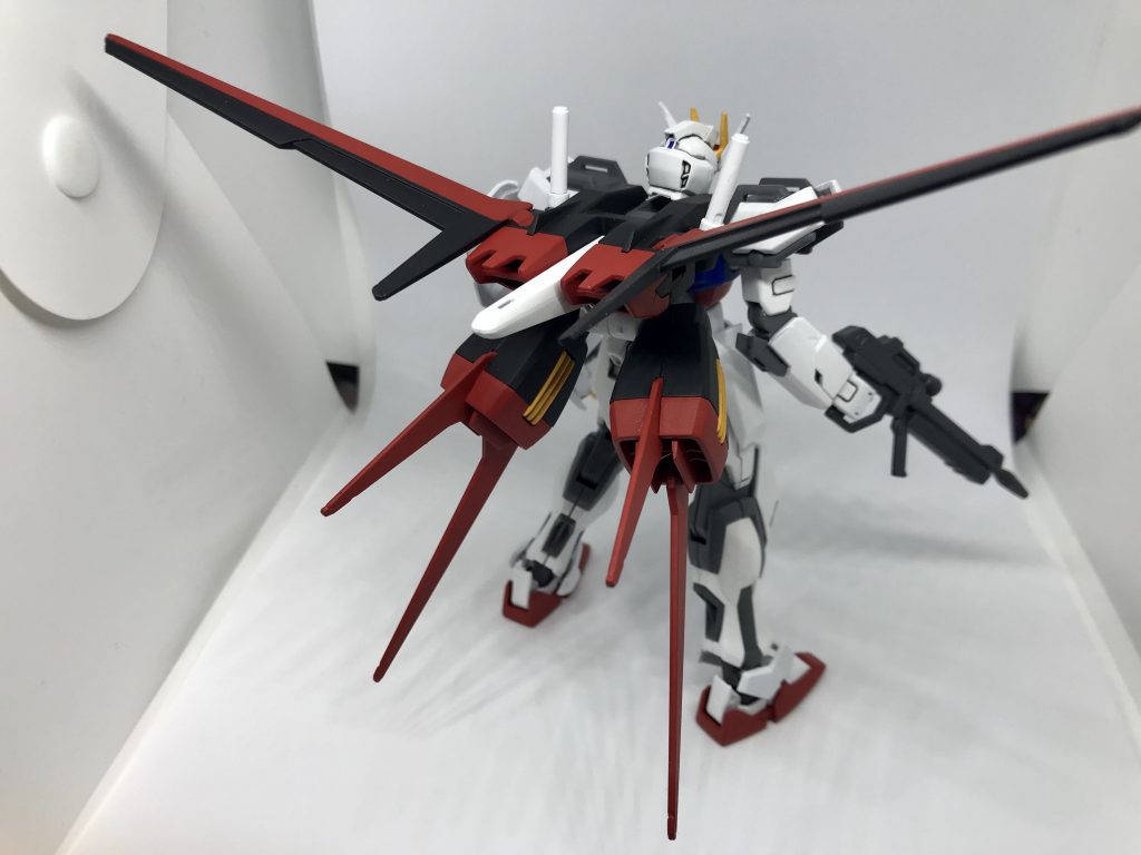 後ろのバックパックも塗り分け！