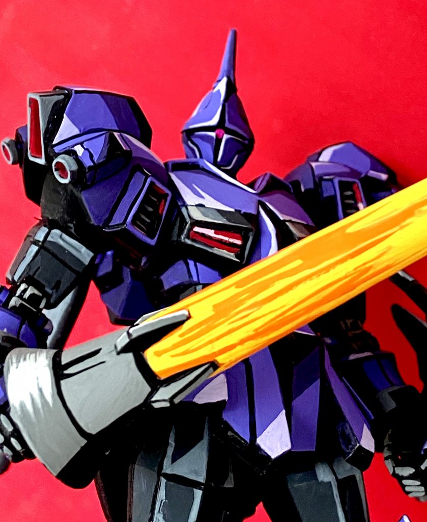 ギャン・クリーガー　イラスト風–2枚目/制作者：@j_gunaka