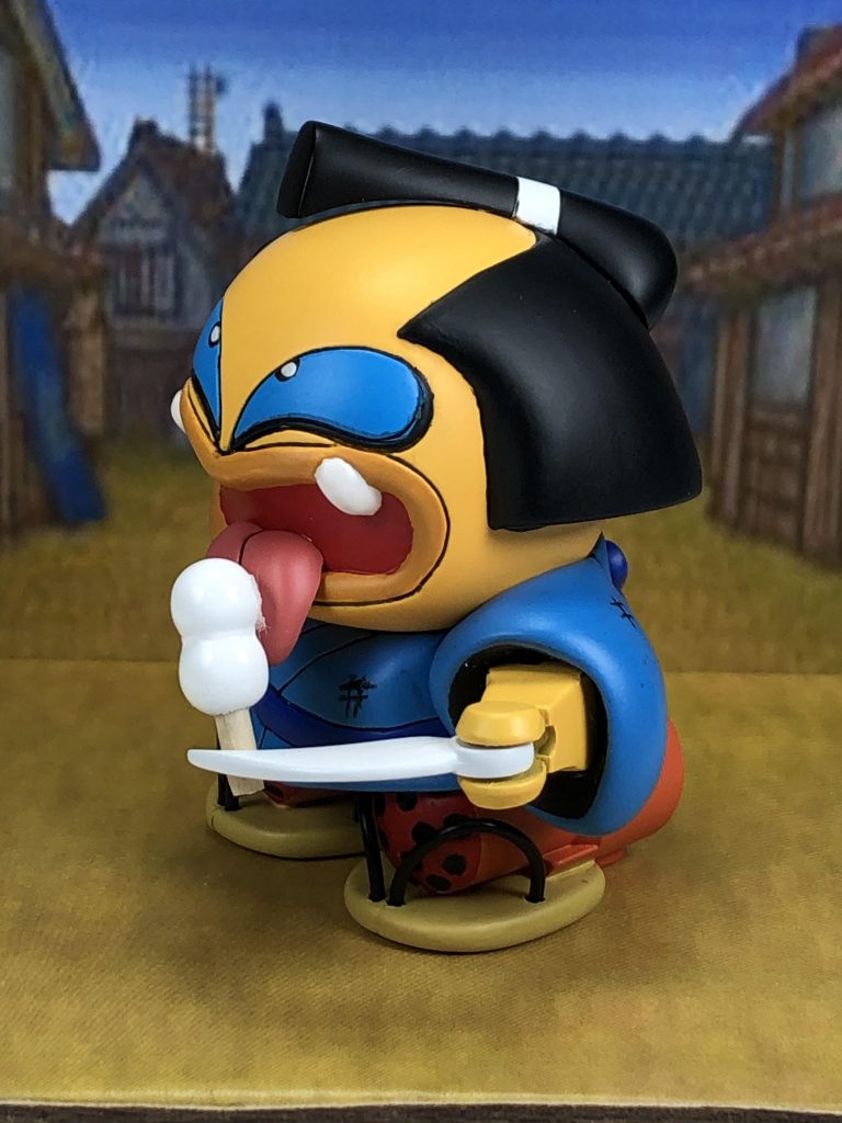 団子は全て作ってから固定する方法がないのに気づき、両面テープです…