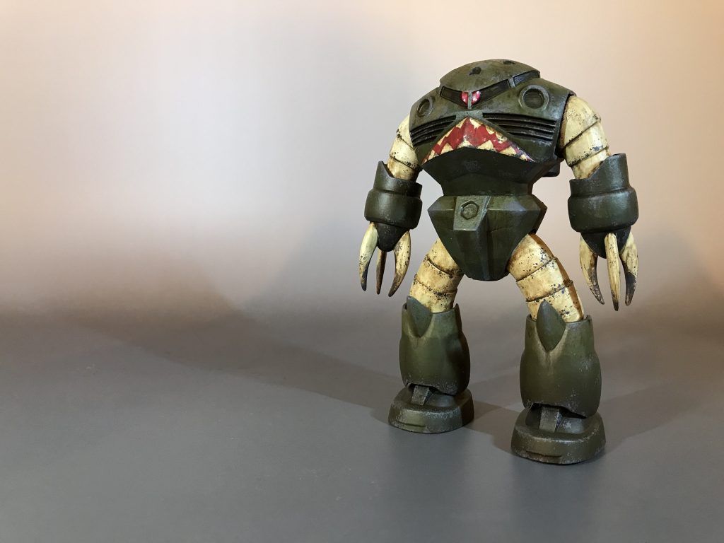 旧キットでもズゴックの完成度は高い。