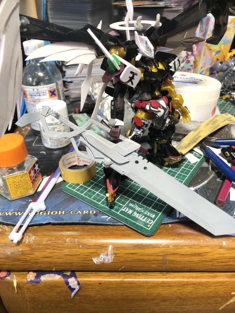 塗装前です。今回はパテそんなに使わずにプラ板だけで色々やりくりできたんで結構楽でした。