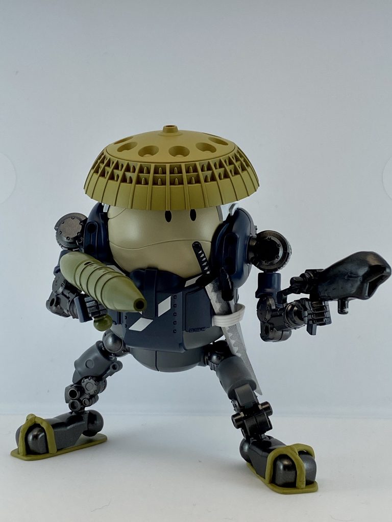 ちょんまげ粒子砲も持てる！二丁拳銃や！