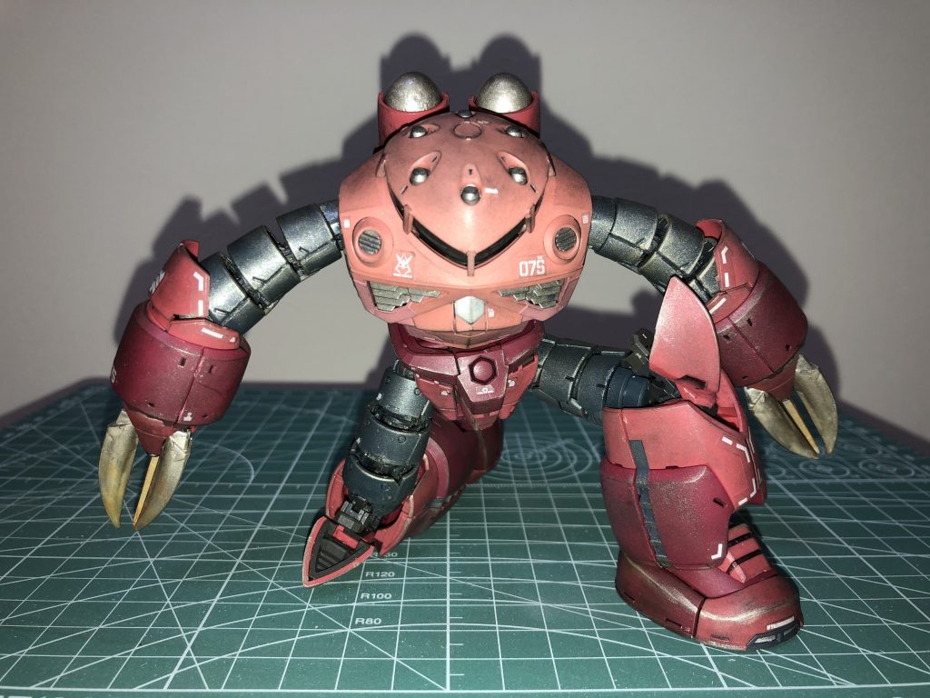 ジャブローに散る–3枚目/制作者：しん