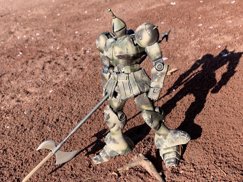 MGギャン 迷彩カラー–8枚目/制作者：わかもん