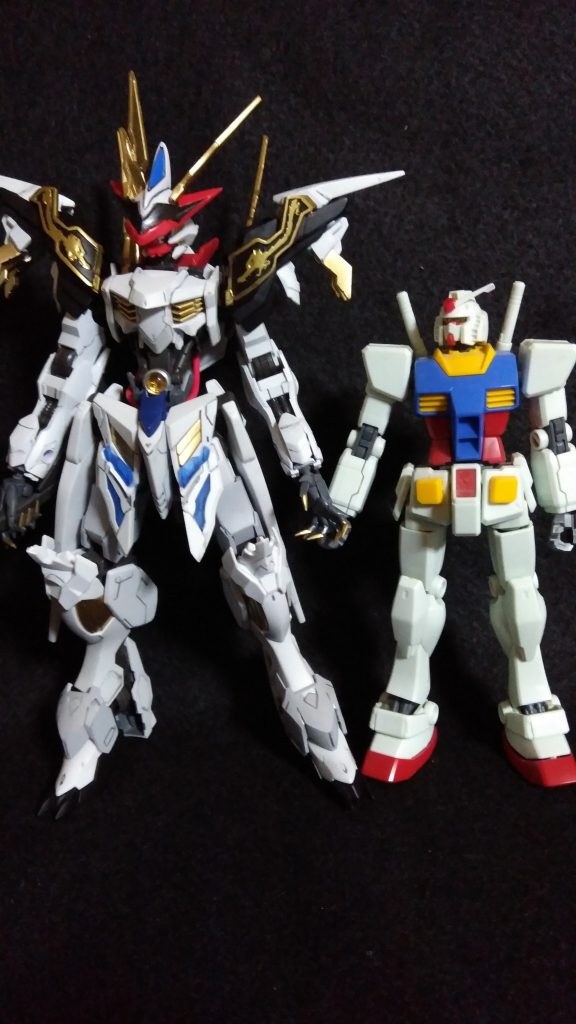 HGのガンダムとの対比