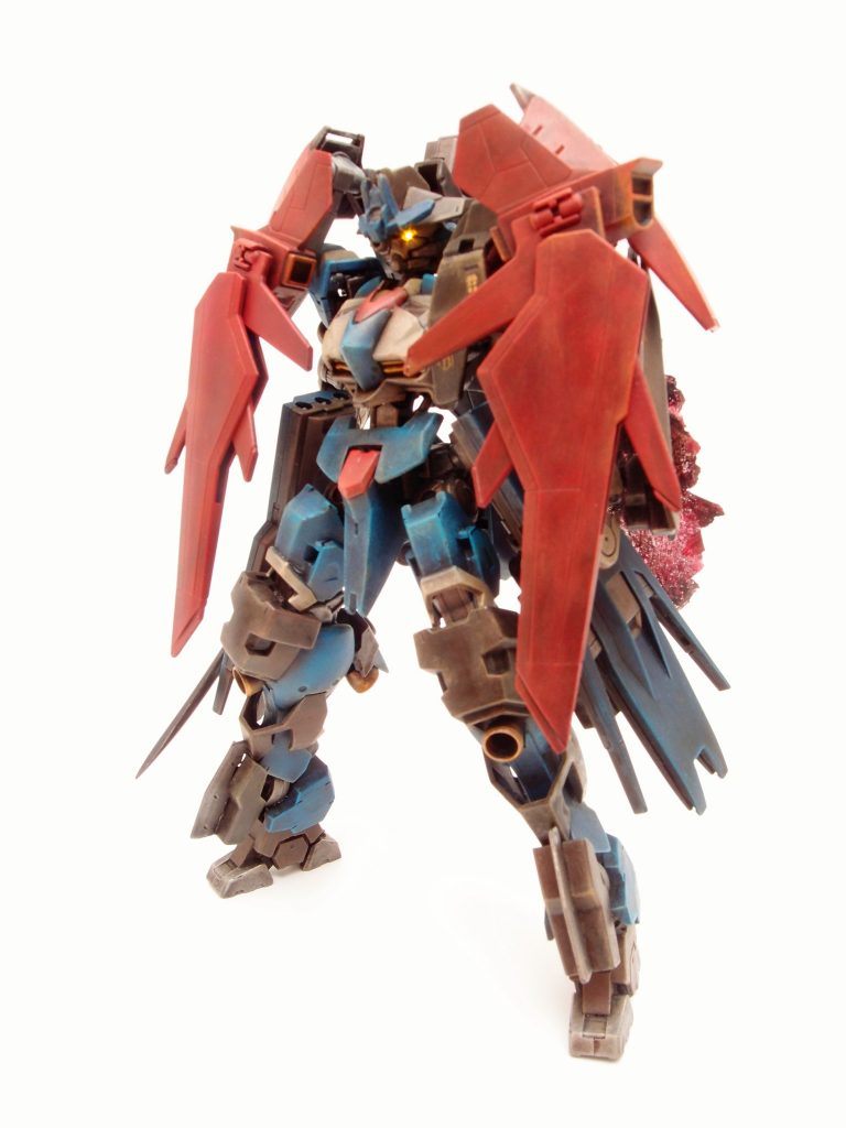 復活を遂げたＭＡ族との戦いが激化する火星。傭兵船団ブルーキャラバンに合流した[*シェイドウィルダー*](https://gumpla.jp/hg/294823)が強化改修された姿。