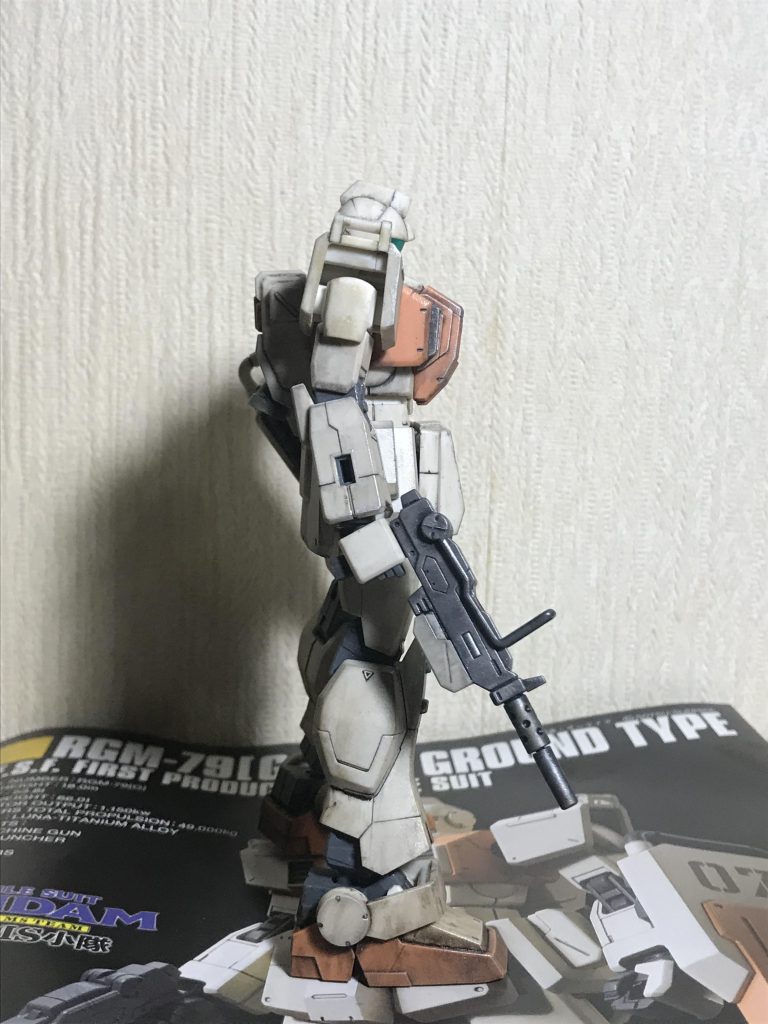 HGUC陸戦型ジム–4枚目/制作者：GACHI