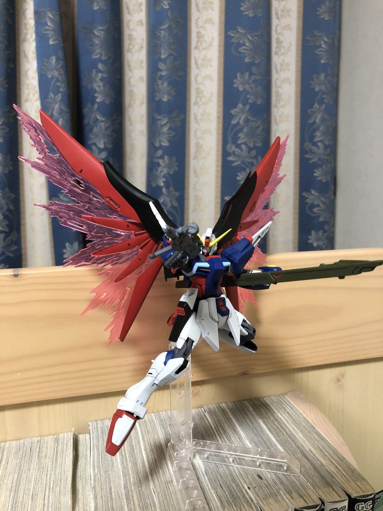 HGCEデスティニーガンダム–4枚目/制作者：@Matukou_aopura