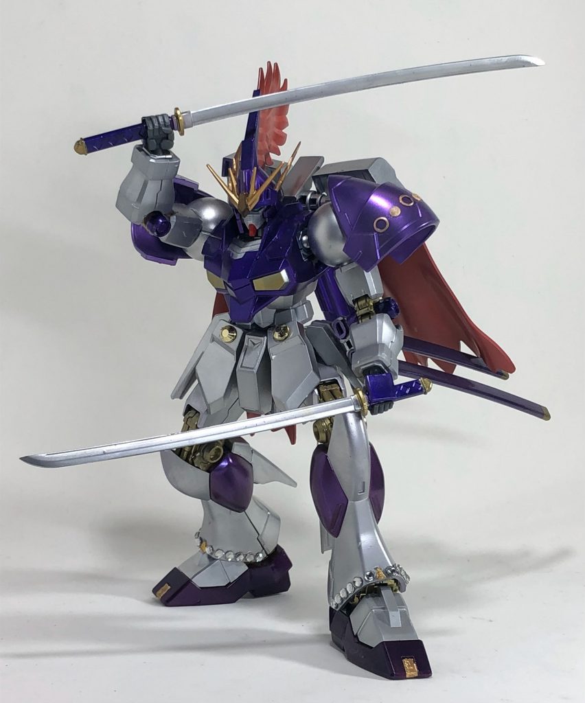 HGBF ギャンスロットとHGUC νガンダムをベースにミキシング！