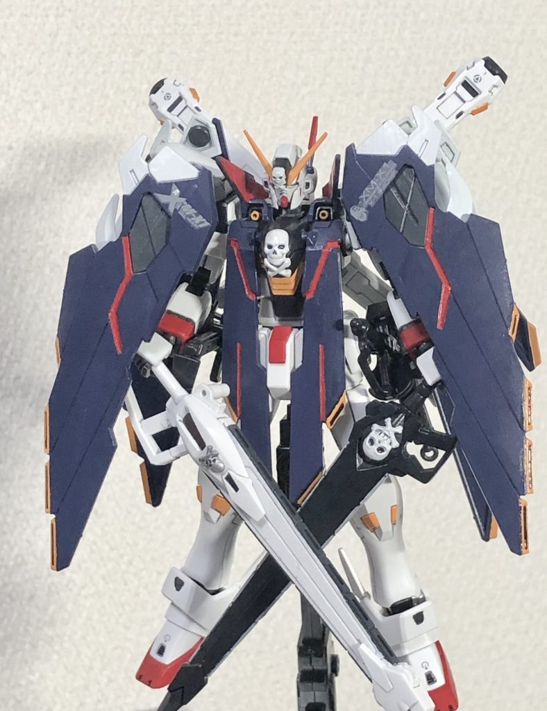 ムラマサ・ブラスターとクジャクのバスターモードで双剣。
クジャクには骸骨レリーフを追加してます。