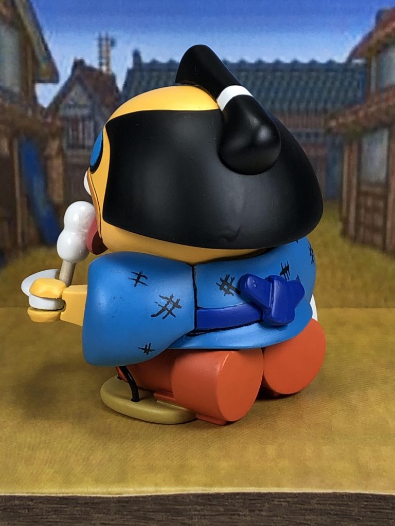 帯の結びはちゃんと貝の口。後ろ姿が意外と可愛い😍