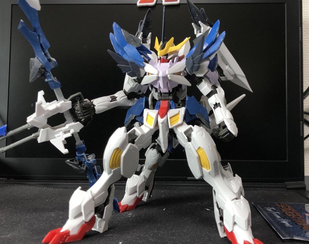 ミキシング後期段階画像
背中の羽や尻尾の部分で結構サジットヴルムに近づいてきました！( ´ ꒳ ` )ﾉ