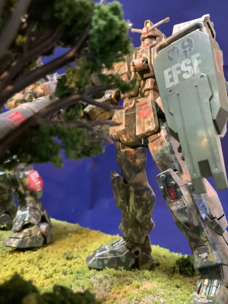 陸戦ガンダムは後方支援任務設定