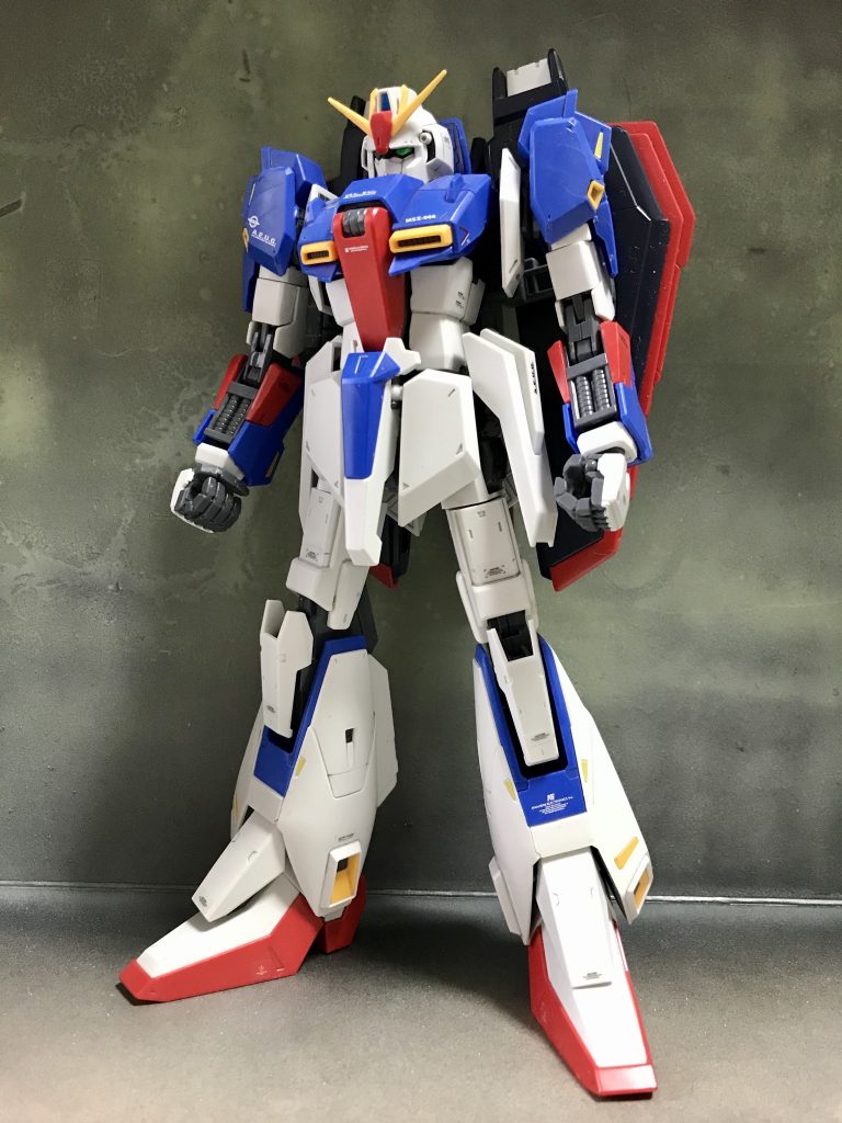 ゼータは3機です（HG、RG、MG）。少なめですね（笑）