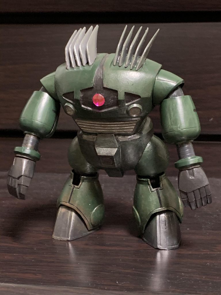 手が伸びるギミックはそのままです。