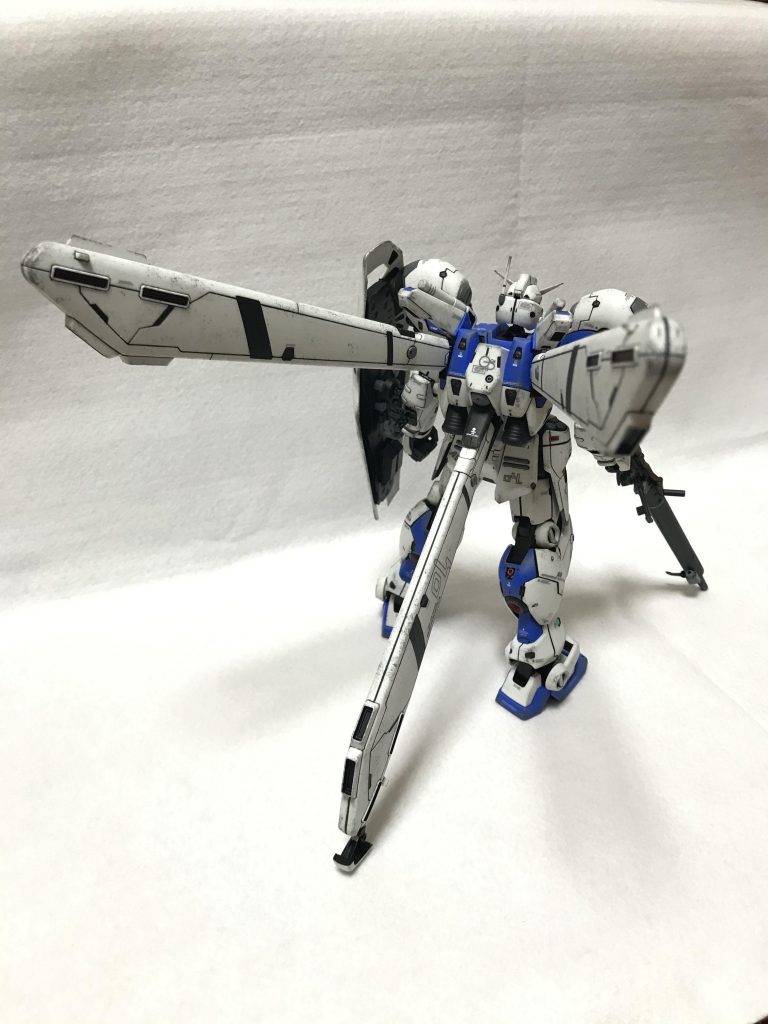 RE1/100  ガンダム試作4号機ガーベラ ウェザリング–5枚目/制作者：@gyuuuutora