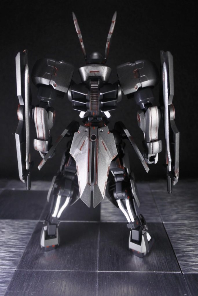 今回、ほぼ全てのパーツを接着せず、ディテールとして活かしてみました(接着したのは股関節パーツくらいなはず💧)。