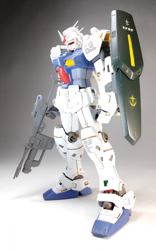 Mk-Ⅱ Ver.1.0の肩アーマーと腰回りに

武装はガルバルディβの加工品です。