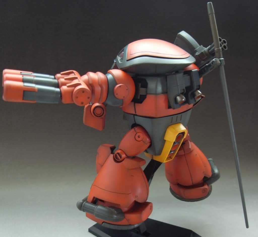 バックパックもトローペン
ヒート剣は1/100プロトタイプドムから