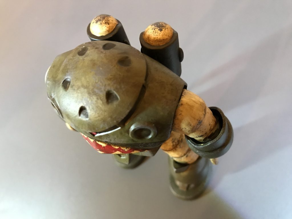 全体的に汚しも入れました。