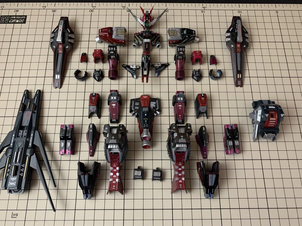 塗装後各種グリーンポイント付け、デカール貼り