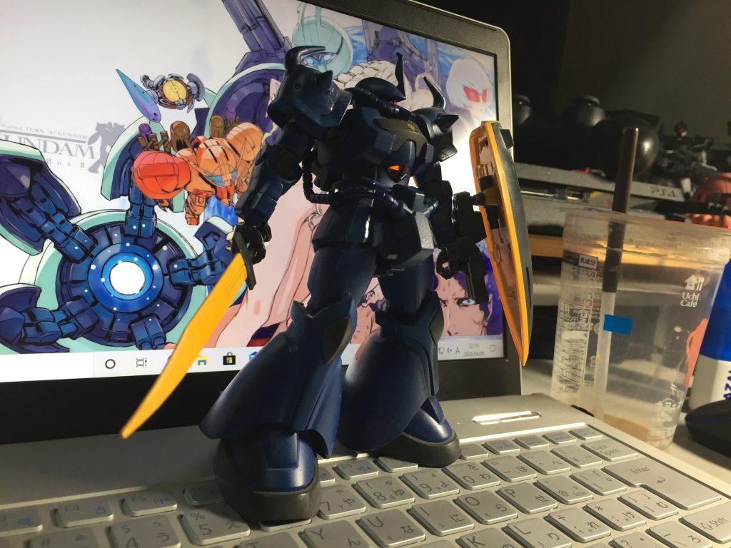 グフカスタム–4枚目/制作者：十和田の御大将閣下