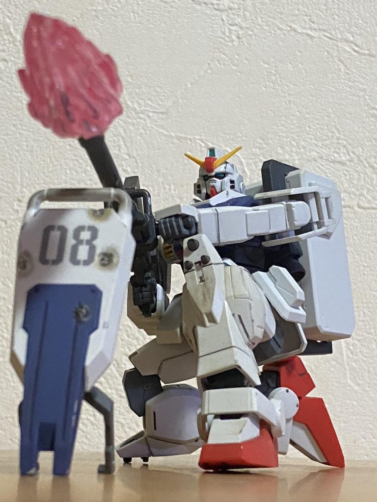 食玩のエフェクトパーツを使いました🤗