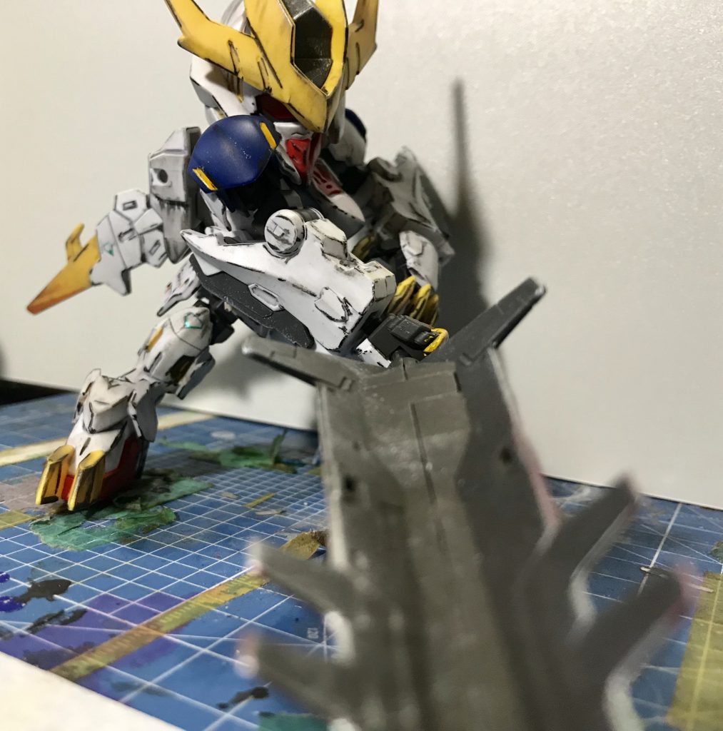 メイスでドーン！