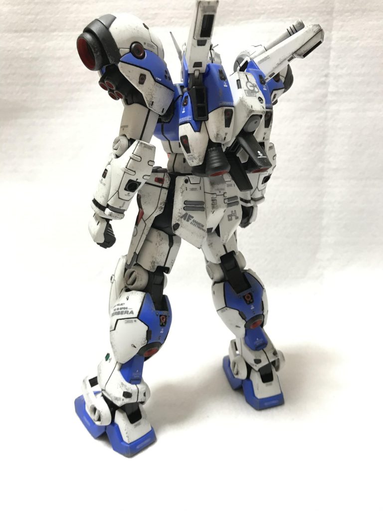 RE1/100  ガンダム試作4号機ガーベラ ウェザリング–2枚目/制作者：@gyuuuutora