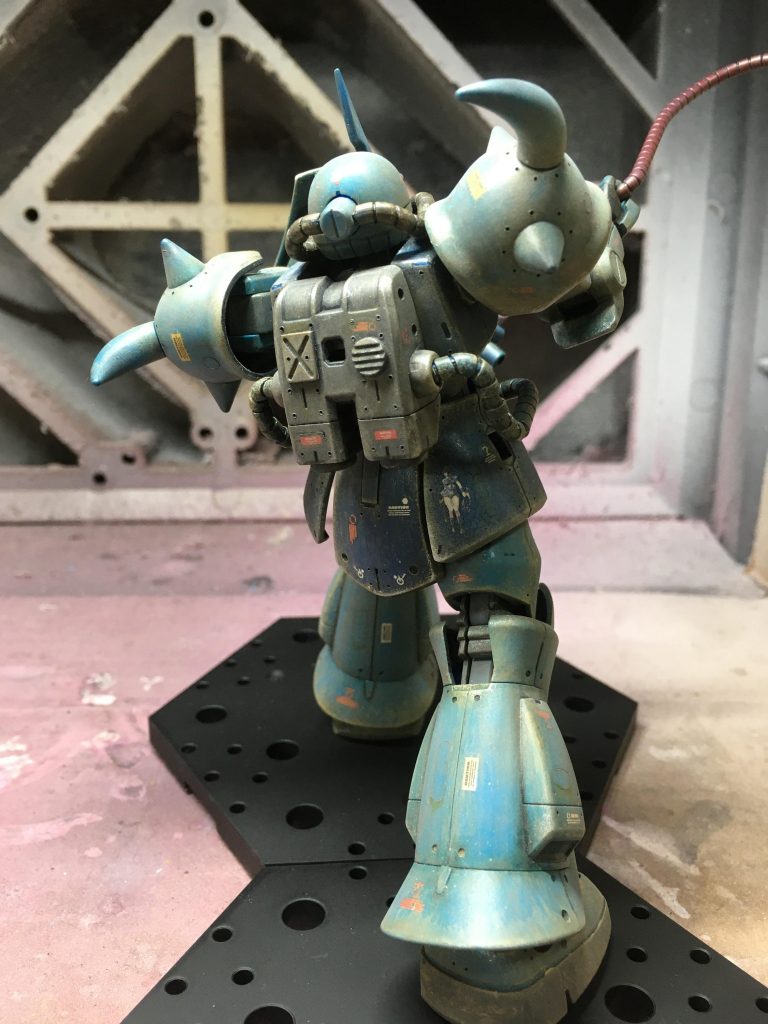 MS-07B GOUF HGUC196 きったねぇ～！たまには洗えよっ–2枚目/制作者：石井真幸