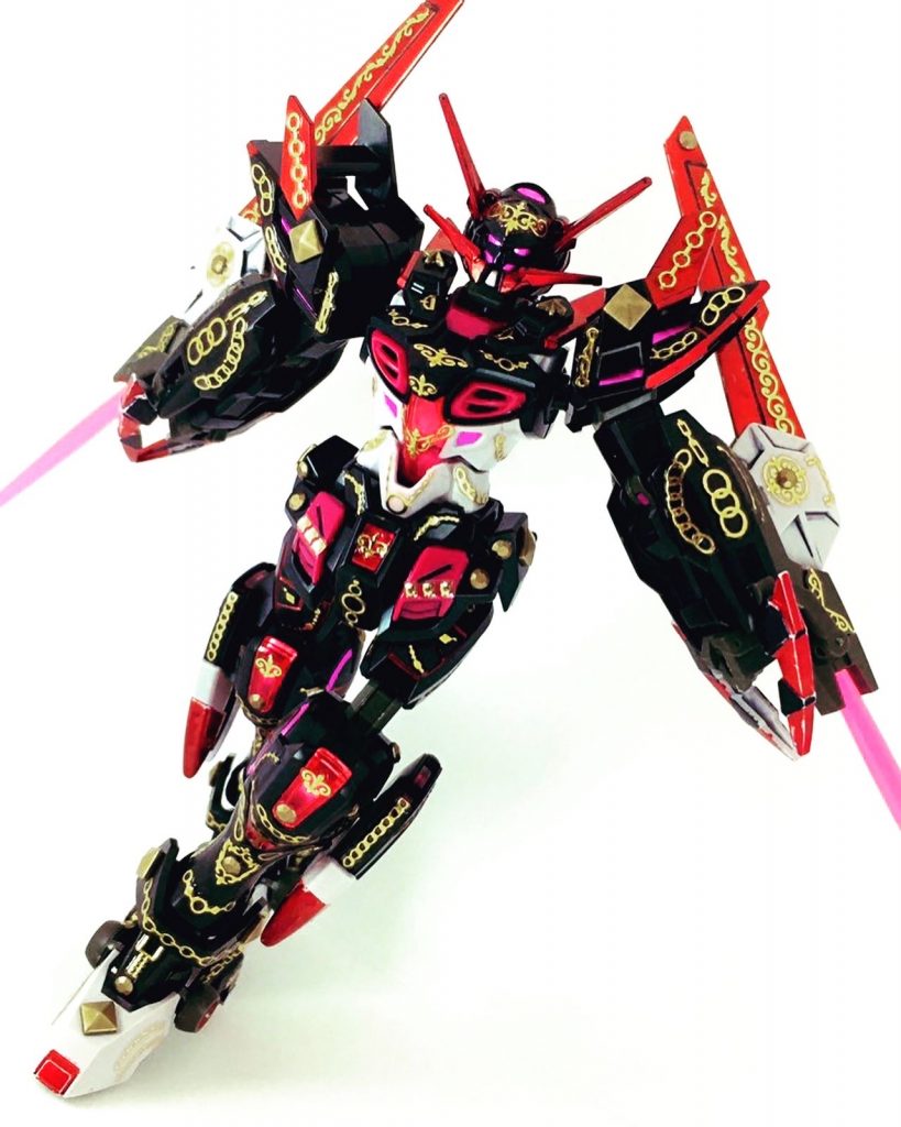 ガンダム G-エルス 部分塗装+デコり–2枚目/制作者:会長