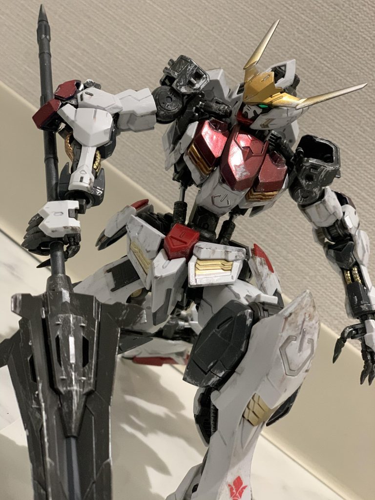 鉄血の機体は汚しが似合いますね。