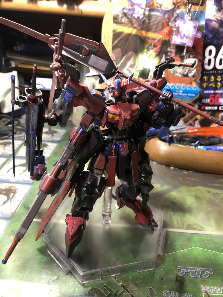 やっぱりバルバトスといえばメイスなのでそれを追加した感じです