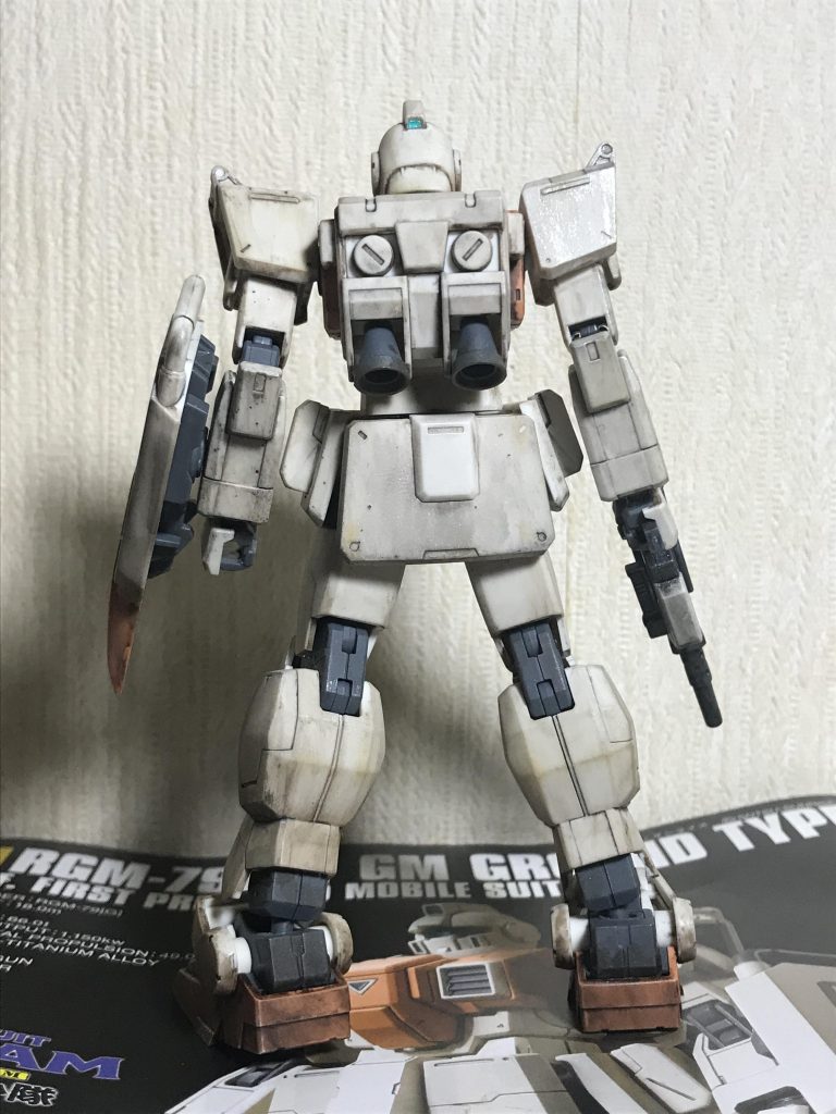 HGUC陸戦型ジム–5枚目/制作者：GACHI