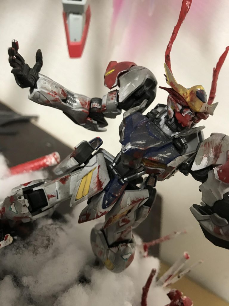 ジオラマは色以外全て百均で作りました