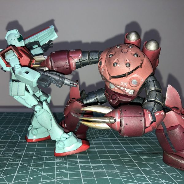 ジャブローに散る