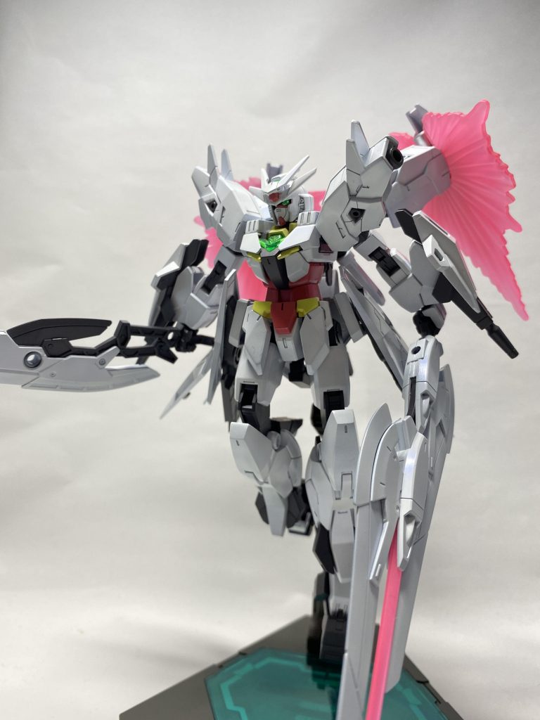 バックパックのエフェクトが光の翼みたいで綺麗でした。