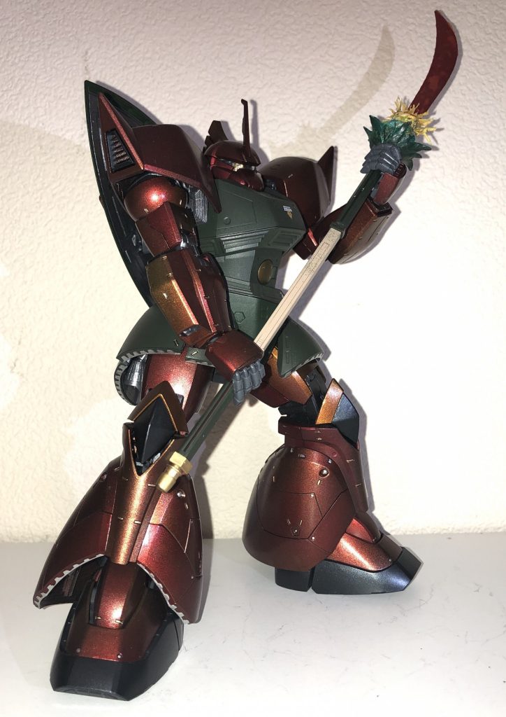 ベニバナナギナタ両手持ち