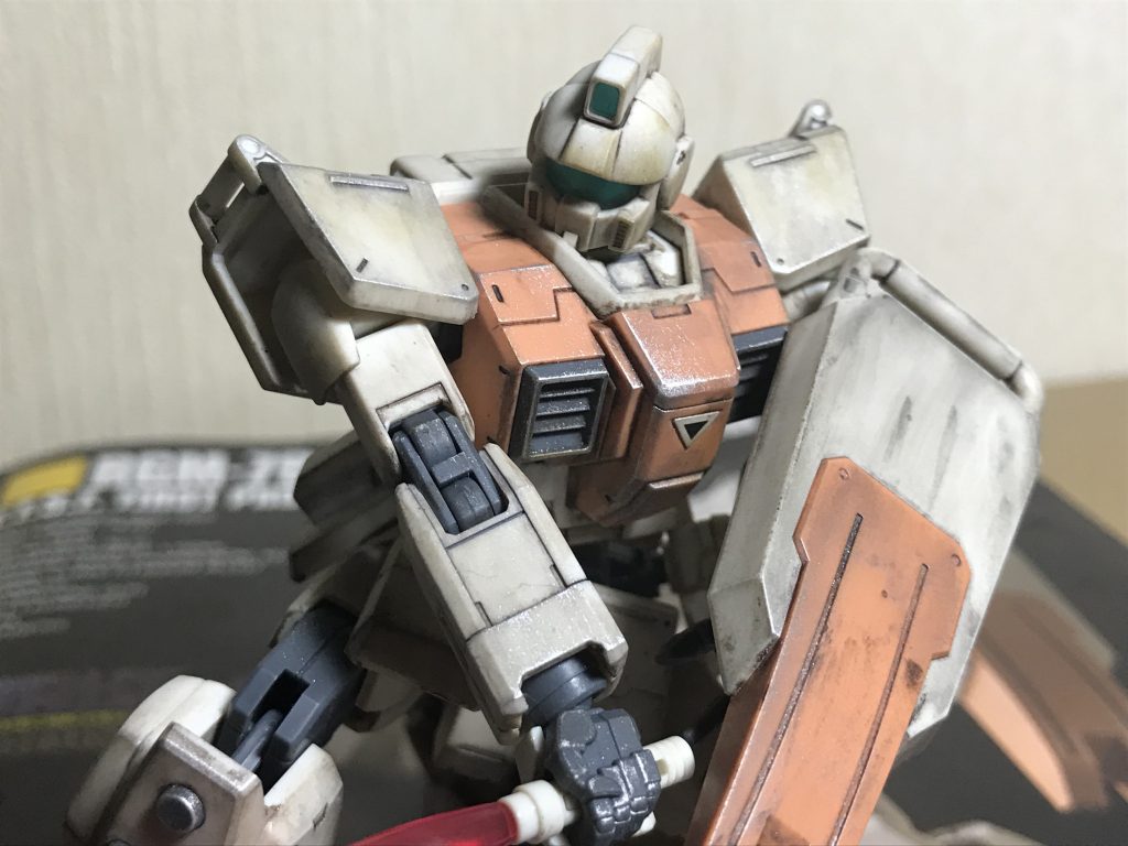 HGUC陸戦型ジム–3枚目/制作者：GACHI