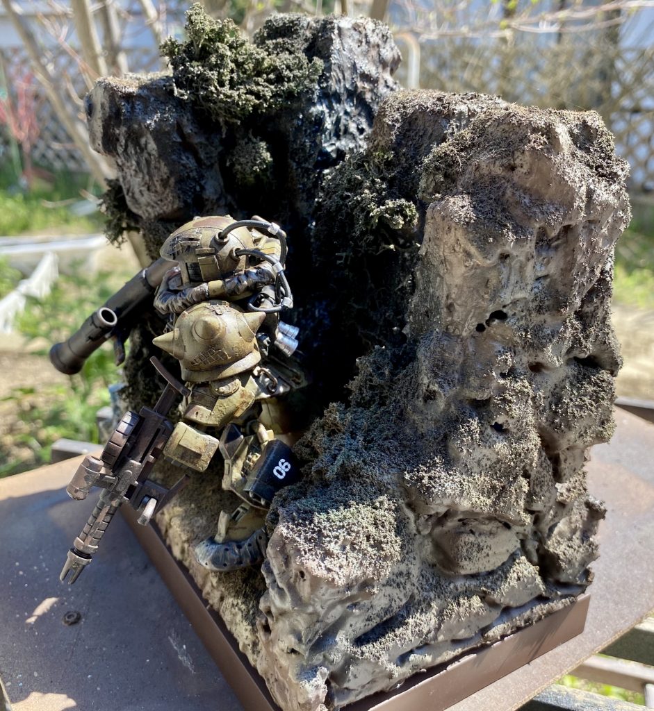 SDザクⅡ ジャブロー潜入–3枚目/制作者：H4co Y