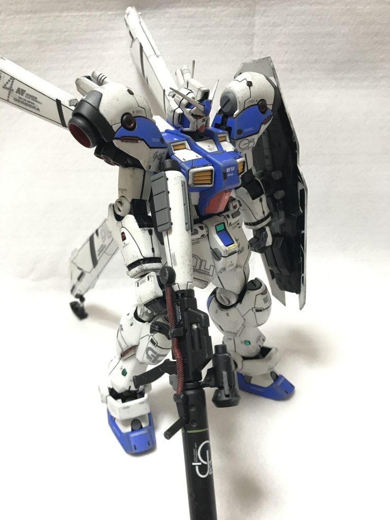 RE1/100  ガンダム試作4号機ガーベラ ウェザリング–7枚目/制作者：@gyuuuutora