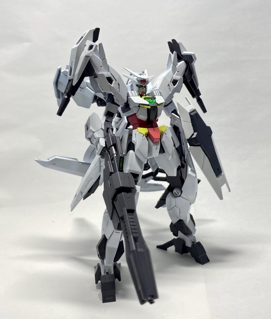 ゼルトザームと一戦した後にサイドアーマーの追加、近接武器追加でジュピターヴをその場限りで強化したイメージです。