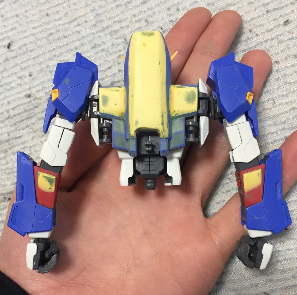 後ろのカーブを軟らかくしました。