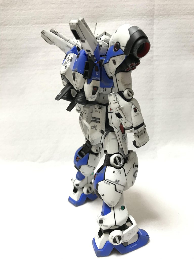 RE1/100  ガンダム試作4号機ガーベラ ウェザリング–3枚目/制作者：@gyuuuutora